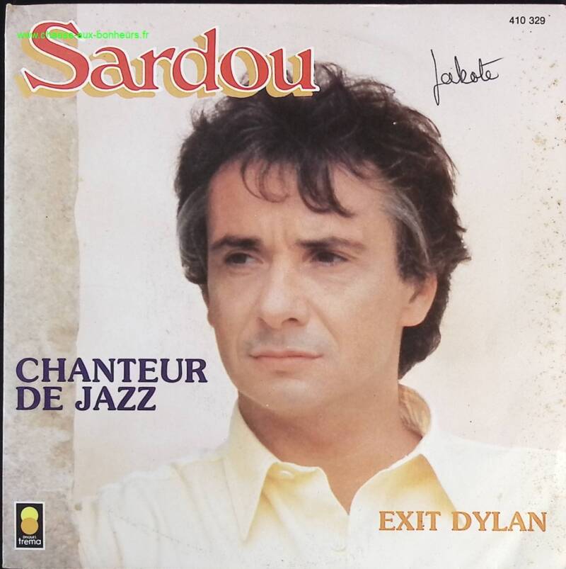 Jazz singer - Michel Sardou - 45 rpm vinyl record