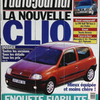 Der neue Renault Clio - L'auto journal - Nr. 482 - 1998 - Zeitschriftenbericht - Auto