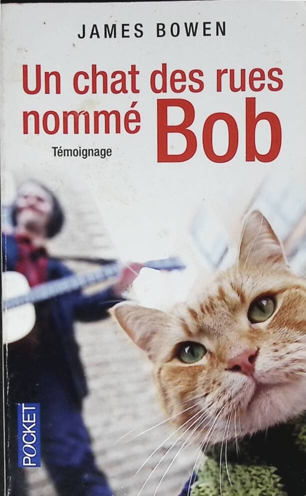 Un chat des rues nommé Bob - James Bowen - 2014 - livre