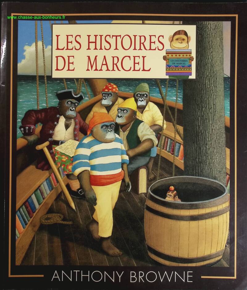 The Stories of Marcel - Anthony Browne - book