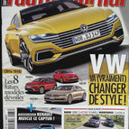 Volkswagen to change its style - L'auto journal - n° 933 - 2015 - magazine review - car