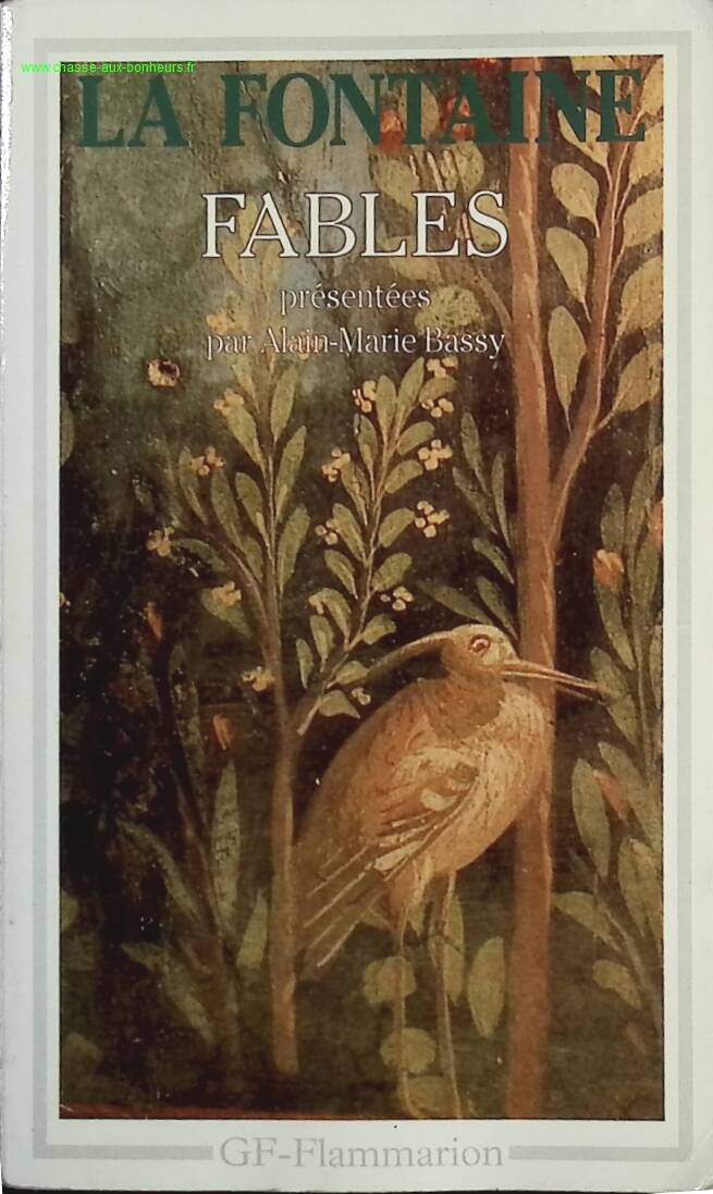 Fables - La Fontaine - book