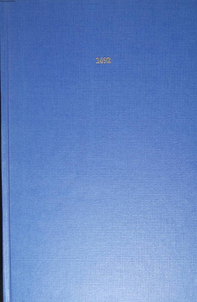 1492 - Jacques Attali - 1991 - livre