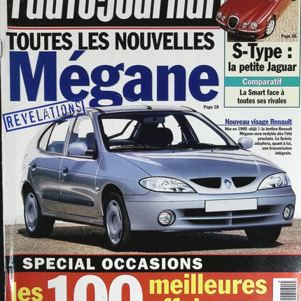 All the new Renault Mégane - L'auto journal - n° 501 - 1998 - magazine review - car