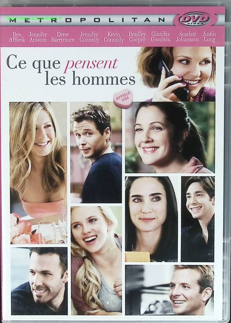 What Men Think - Ben Affleck, Jennifer Aniston, Drew Barrymore, - Romantic Comedy DVD