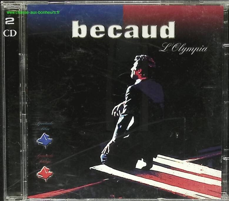 Olympia Red and Blue - Gilbert Bécaud - CD