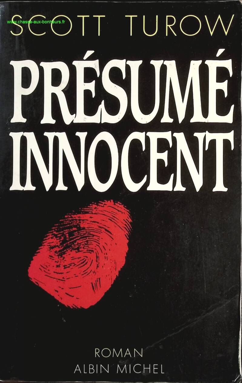 Presumed Innocent - Turow Scott - Book