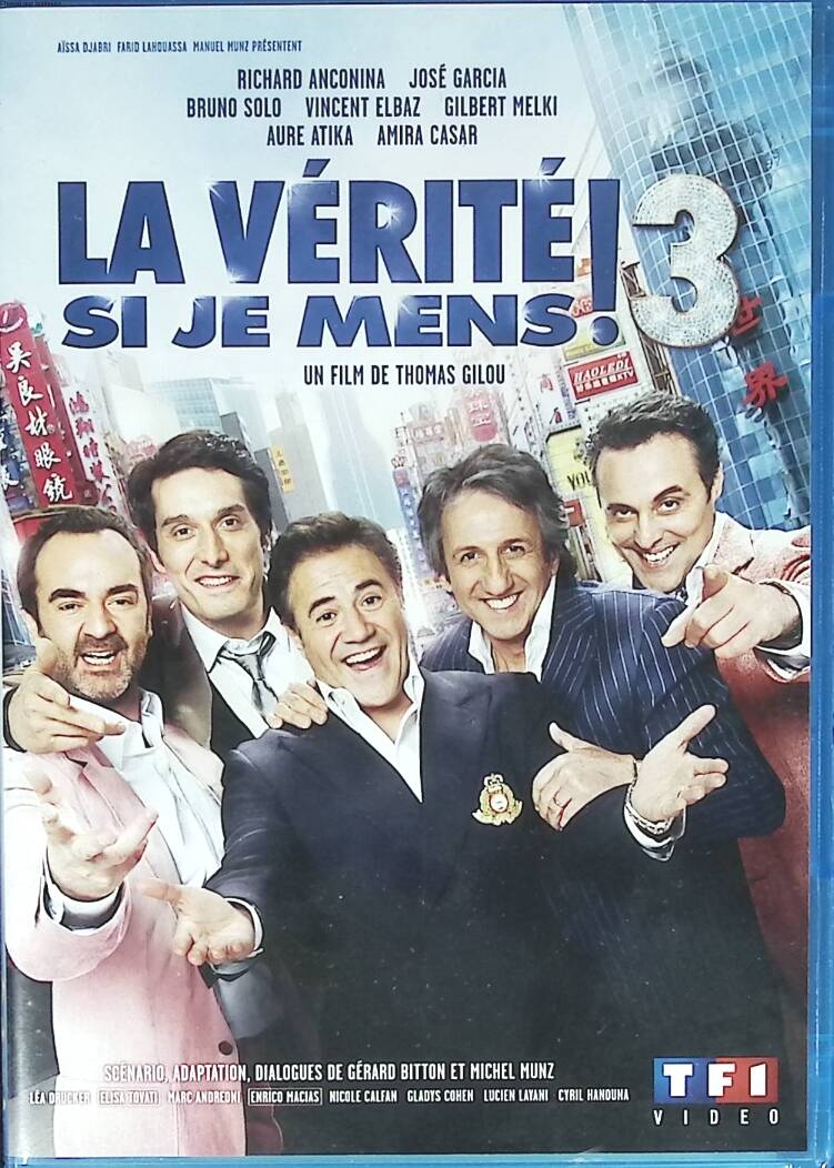 The Truth If I Lie! 3 - Richard Anconina - José Garcia - Bruno Solo Comedy DVD