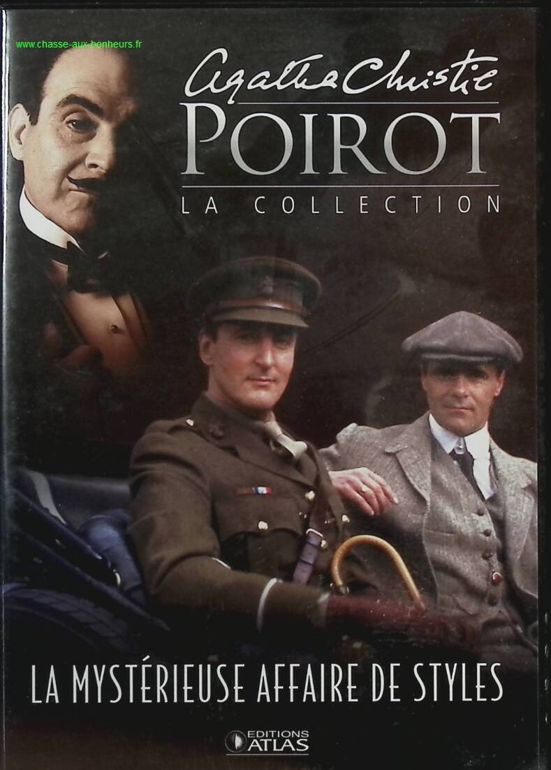 The Mysterious Affair of Styles - Agatha Christie Hercule Poirot - DVD