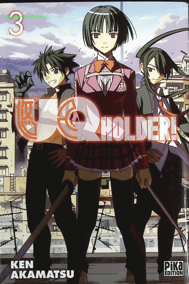 UQ Holder! Tome 03 - Ken Akamatsu - livre Manga