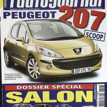 Peugeot 207 Scoop - L'auto journal - n° 656 - 2004 - revue magazine - voiture