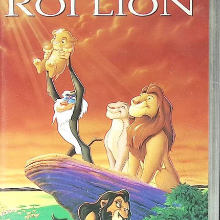 Le Roi Lion - Walt Disney - cassette vidéo vhs K7