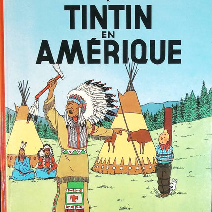 Tintin - Tome 3 - Tintin en amerique - Hergé - livre BD