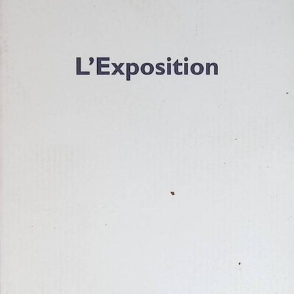 The Exhibition - Nathalie Léger - book