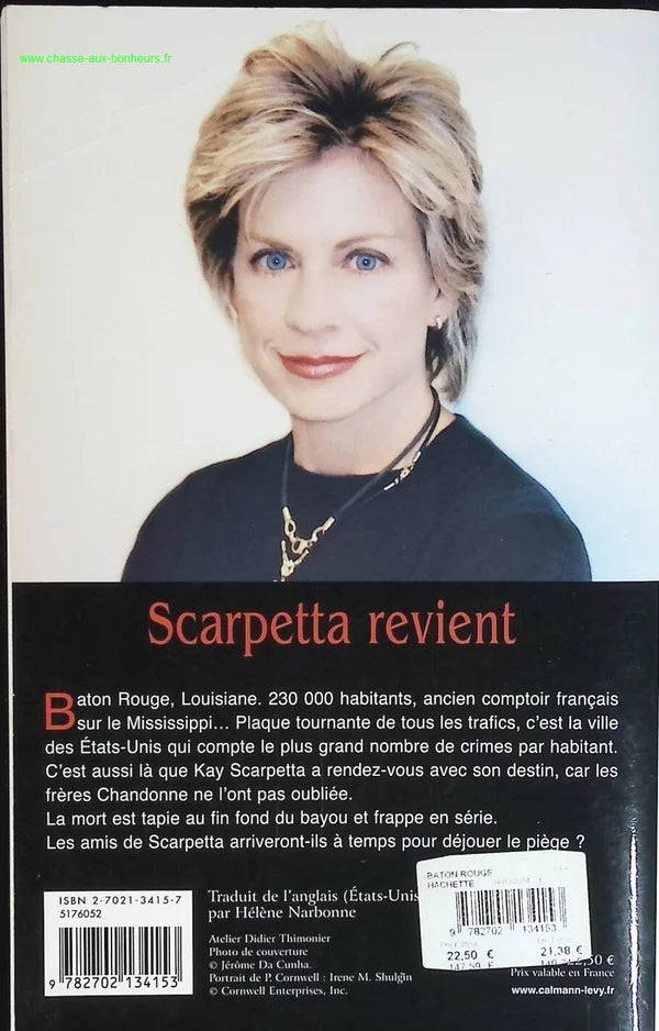 Baton Rouge - Patricia Cornwell - book