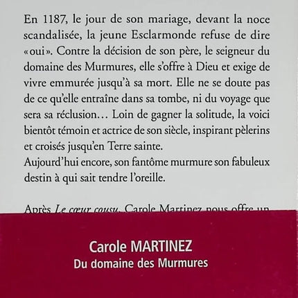 From the Realm of Whispers - Carole Martinez - 2013 - book