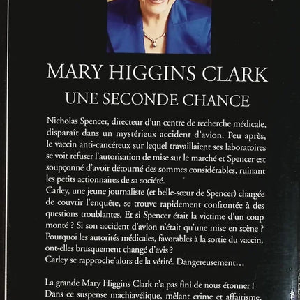 A Second Chance - Mary Higgins Clark - book