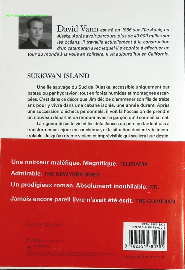 Sukkwan island - David Vann - book