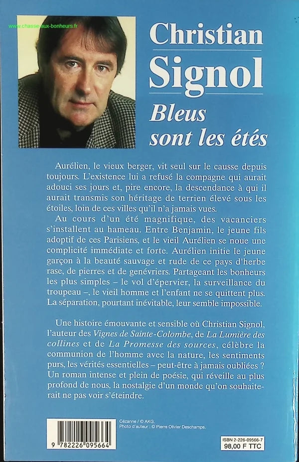Bleus sont les étés - Christian Signol - livre