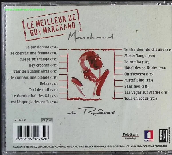 Merchant of Dreams - Guy Marchand - CD