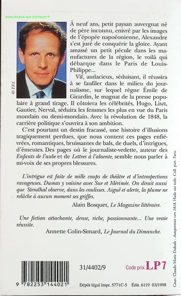 A Passing Hero - Patrick Poivre d'Arvor - book