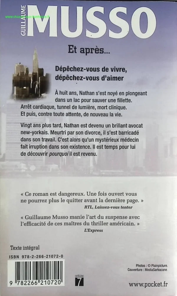 And After - Guillaume Musso - book