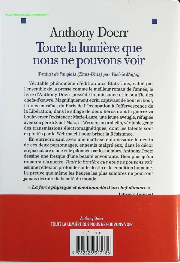 All the Light We Cannot See - Anthony Doerr - Book