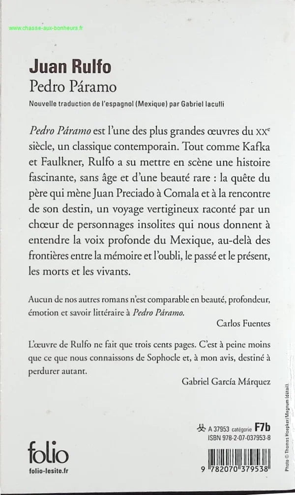 Pedro Páramo - Juan Rulfo - book