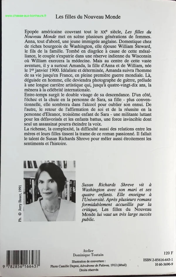 The Daughters of the New World - Susan Richards Schreve - Book