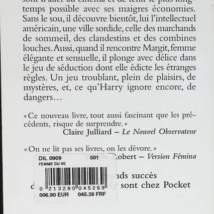 The Woman in the Fifth - Douglas Kennedy - book
