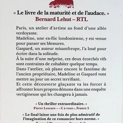 Un appartement à Paris livre adulte Guillaume Musso roman contemporain suspense et romance intrigues urbaines - livre