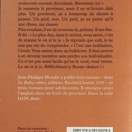 G229 - Jean-Philippe Blondel - Buch