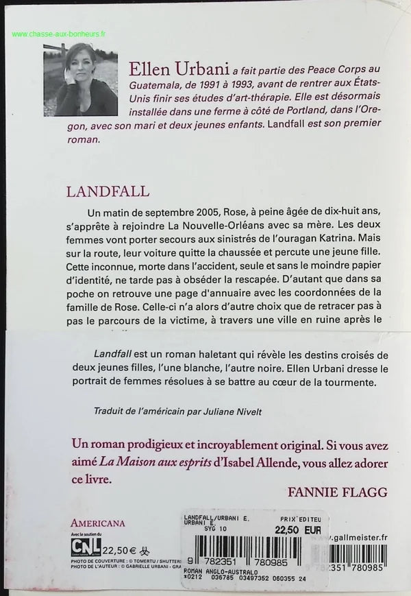 Landfall - Ellen Urbani - Book
