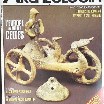 Archeologia - n° 237 - revue magazine