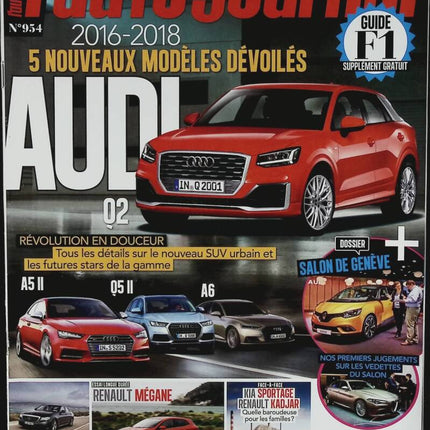 Audi Q2 - L'auto journal - Nr. 952 - 2016 - Zeitschriftenbericht - Auto