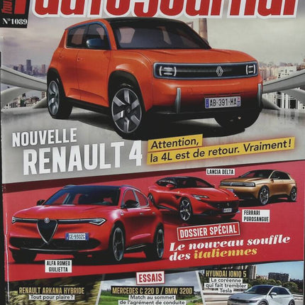 Der neue Renault 4 - L'auto journal - Nr. 1089 - 2021 - Zeitschriftenbericht - Auto