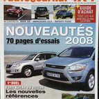Nouveautés 2008 - 4X4 - L'auto journal - n° 43 - 2008 - revue magazine - voiture