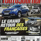 The big comeback of the French - L'auto journal - n° 883 - 2013 - magazine review - car