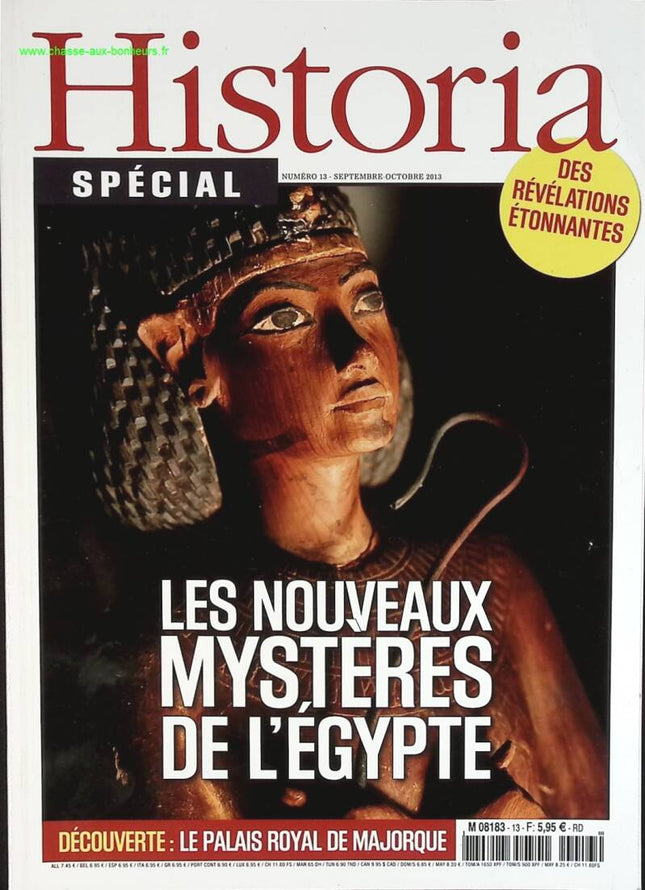Mystère de l'Egypte - Historia - n° HS - revue magazine