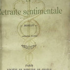 La retraite sentimentale - Colette Willy - 1907 - livre