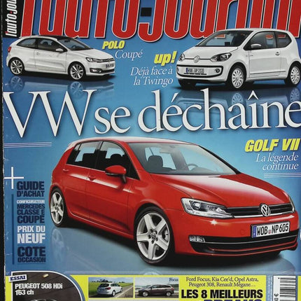 Volkswagen se déchaine - L'auto journal - n° 836 - 2011 - revue magazine - voiture