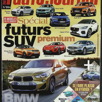 Futur SUV - L'auto journal - n° 994 - 2017 - revue magazine - voiture