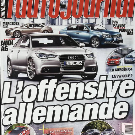 L'offensive allemande - L'auto journal - n° 814 - 2010 - revue magazine - voiture