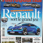 Renault Alpine - L'auto journal - Nr. 908 - 2014 - Zeitschriftenbericht - Auto