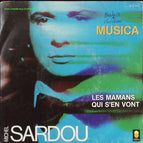 Musica - Michel Sardou - 45 rpm vinyl record