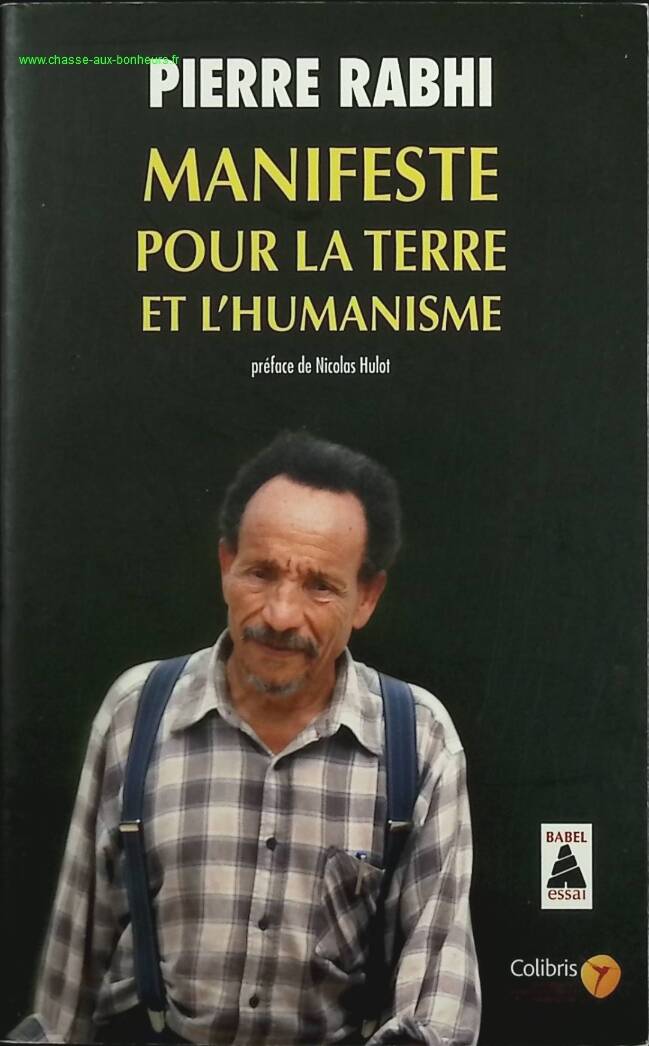 Manifesto for the Earth and Humanism - Pierre Rabhi - book