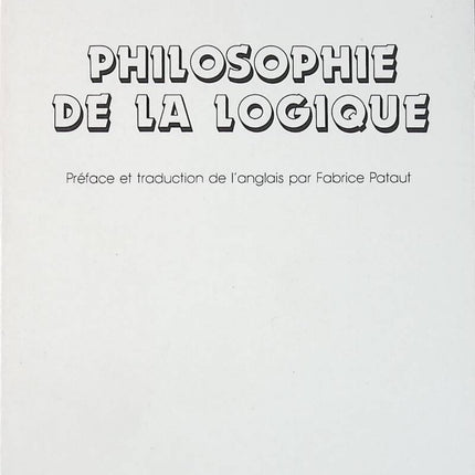 Philosophie der Logik – Michael Anthony Eardley Dummett – Buch