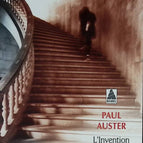 L'Invention de la solitude - Paul Auster - 2017 - livre