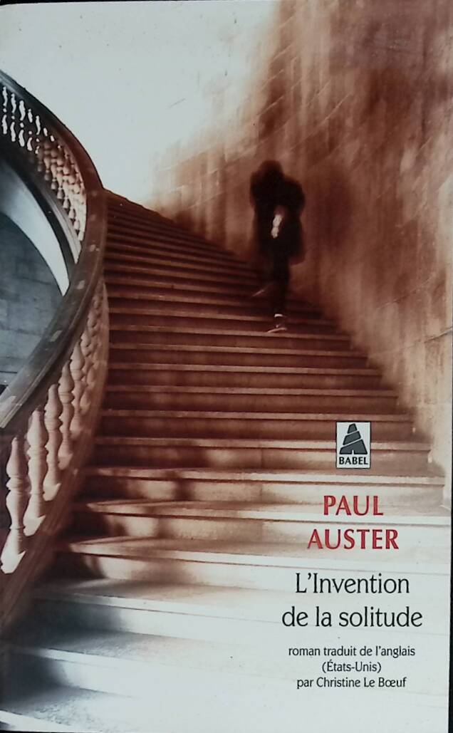 The Invention of Solitude - Paul Auster - 2017 - book