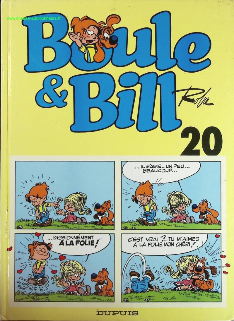 Boule et Bill, tome 20 - Jean Roba - Livre BD